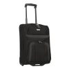 Travelite ORLANDO M Fekete 2W 2 kerekű közepes bőrönd