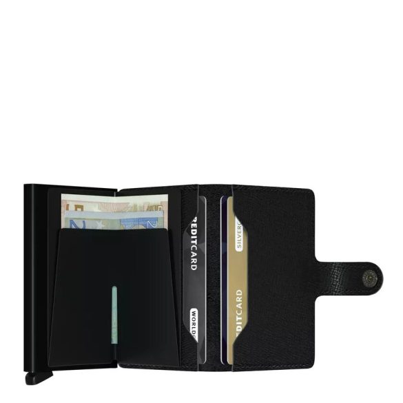 SECRID Miniwallet Crisple Fekete mini pénztárca