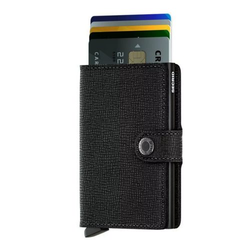 SECRID Miniwallet Crisple Fekete mini pénztárca