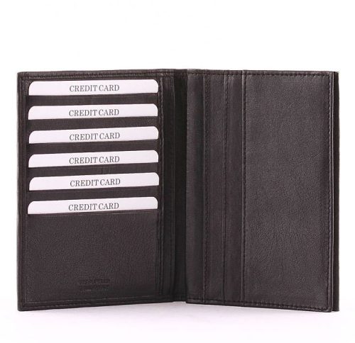 Irattartó N01 Fekete férfi bőr