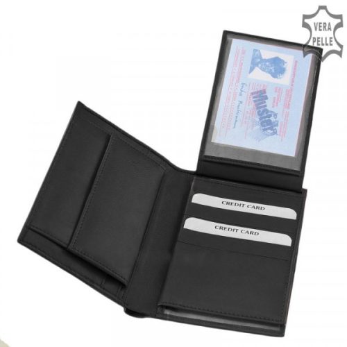 Sylvia Belmonte MGM06 fekete férfi bőr irattartó