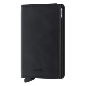Secrid Slimwallet Vintage Black  automata kártyatartó 