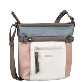 Táska TOM TAILOR 27059-151 Világos Kék-Púder-Fehér