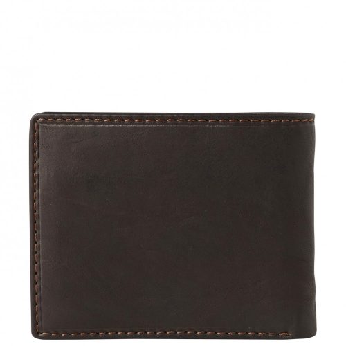 TOM TAILOR 14201-29 Barna bőr férfi pénztárca