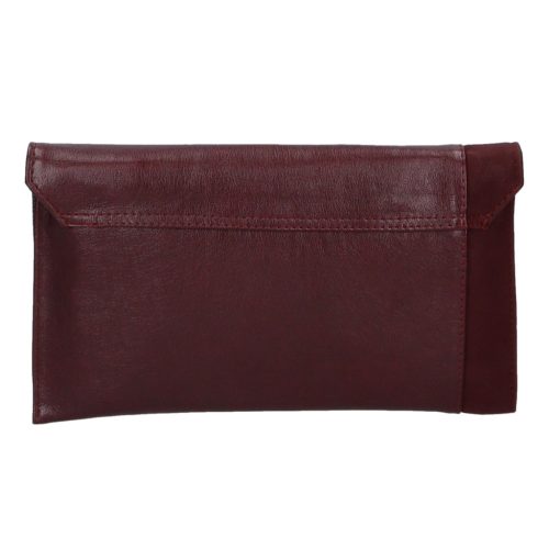 Karen D 180 bordó rostbőr női alkalmi táska