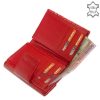Giultieri HP120 piros bőr női pénztárca