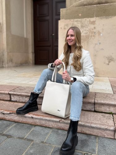 Karen N 207 bis bézs táska