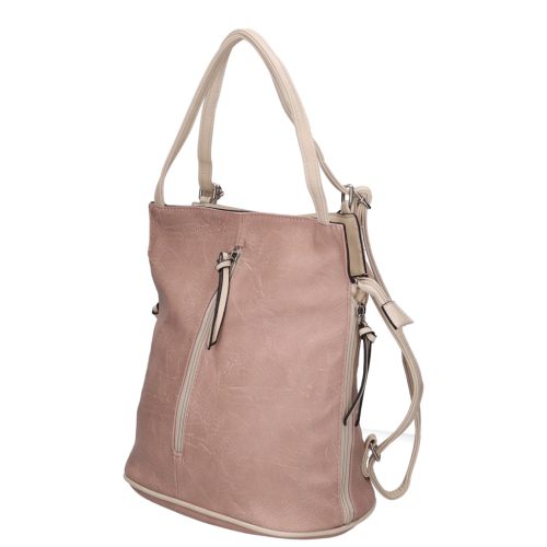 Hernan Bag HB0212 púder drapp női hátizsák és válltáska