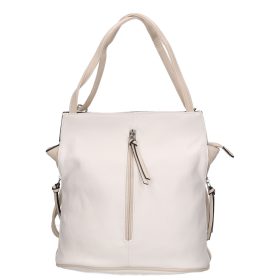 Hernan Bag HB0212 bézs fehér női hátizsák és válltáska