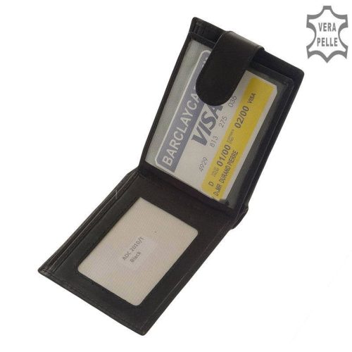 Sylvia Belmonte ADC2010/T fekete bőr férfi pénztárca 