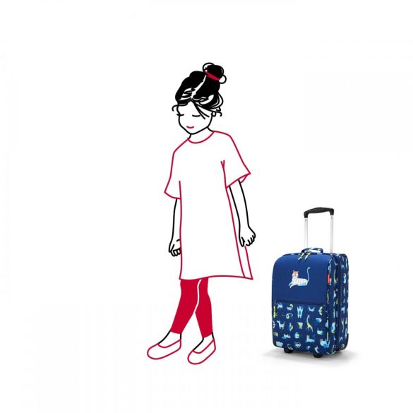 Gyerek bőrönd REISENTHEL Trolley XS kids Kék
