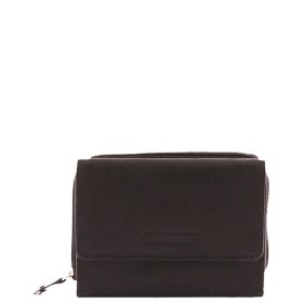 Sylvia Belmonte MSRI36 fekete bőr női pénztárca