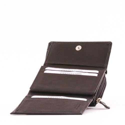 Sylvia Belmonte MSRI36 fekete bőr női pénztárca