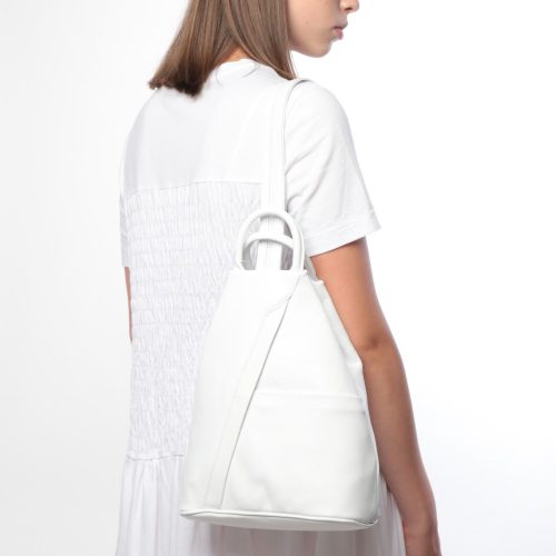 Hátizsák OLASZ BŐR 136 Fehér