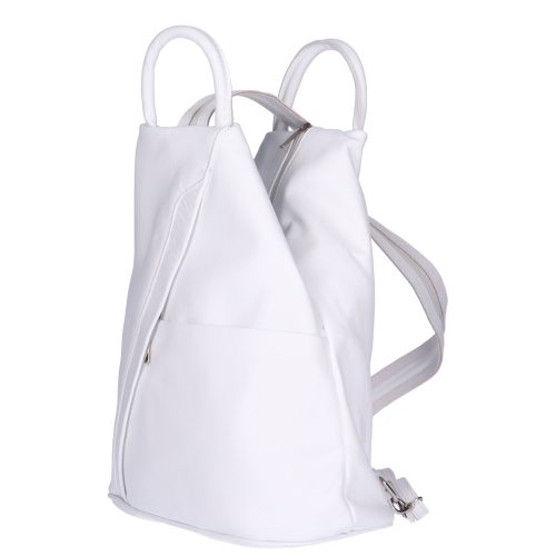 Hátizsák OLASZ BŐR 136 Fehér