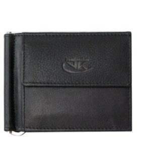 VK 30 fekete bőr férfi dollár pénztárca