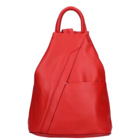 Hátizsák OLASZ BŐR 136 Piros