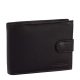 La Scala DG-44 fekete bőr pénztárca