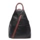 Hátizsák OLASZ BŐR 136 Fekete-barna