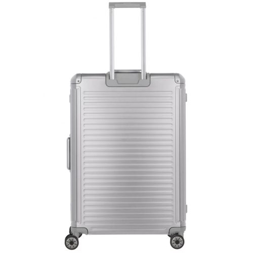 Travelite Next L ezüst 4 kerekű nagy méretű bőrönd 