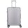 Travelite Next M ezüst 4 kerekű közepes méretű bőrönd 