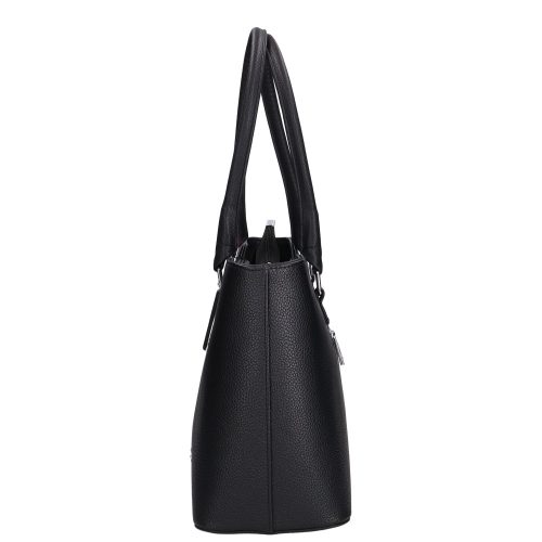 Karen 1405 fekete rostbőr női válltáska