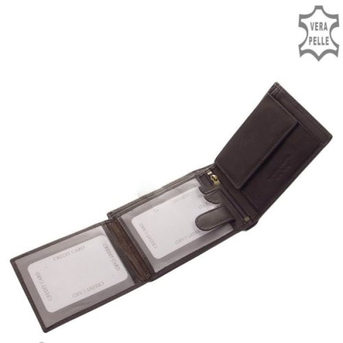 Corvo Bianco MCB1021 barna bőr férfi pénztárca