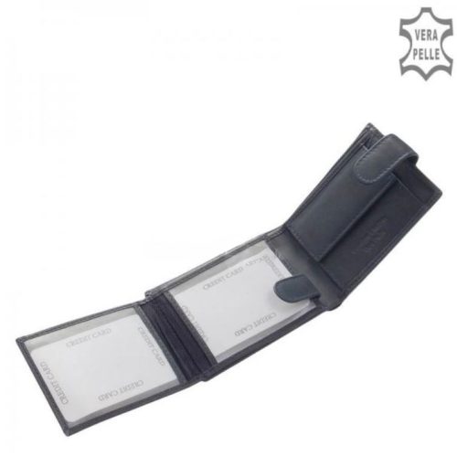 Pénztárca CORVO BIANCO MCB102/T Kék bőr férfi