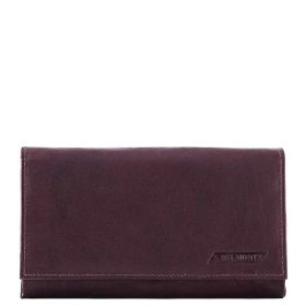   Sylvia Belmonte ADC35 barna hátul kártyatartós bőr női pénztárca