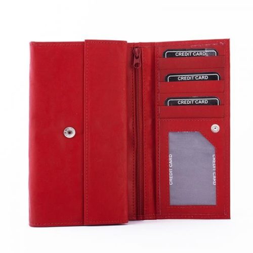 La Scala ADC10 barna bőr női pénztárca