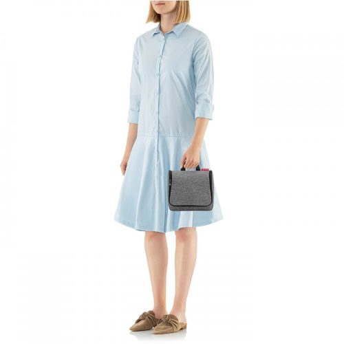 Kozmetikai táska REISENTHEL Toiletbag Twist Silver WH7052