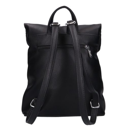 Karen D 390 fekete bronz rostbőr női hátizsák