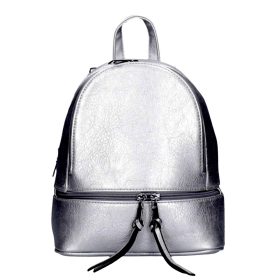 Hátizsák A172 Ezüst divatos női
