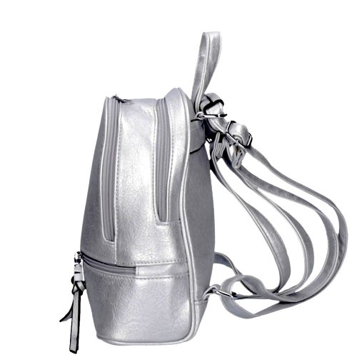 Hátizsák A172 Ezüst divatos női