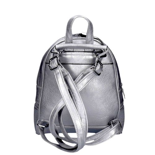 Hátizsák A172 Ezüst divatos női