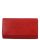 Farkas 8674 piros virágos hátul kártyatartós bőr női pénztárca
