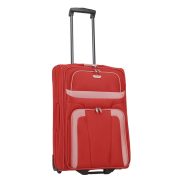 Bőrönd TRAVELITE Orlando M piros 2 kerekű közepes méret