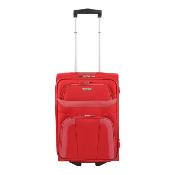 Bőrönd TRAVELITE Orlando S piros 2 kerekű kabin méret