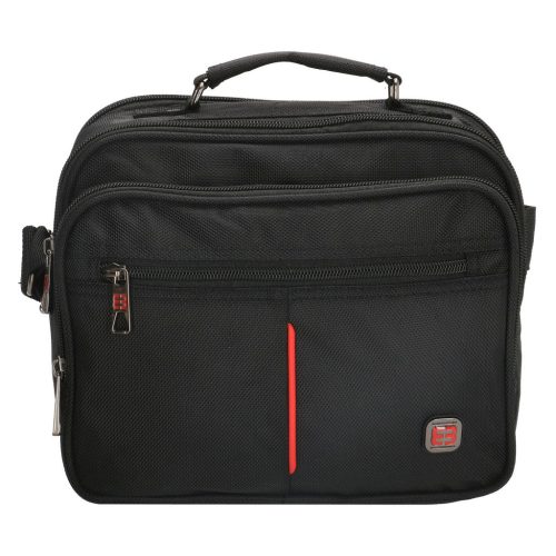 Oldaltáska ENRICO BENETTI Cornell 47147 Fekete Férfi