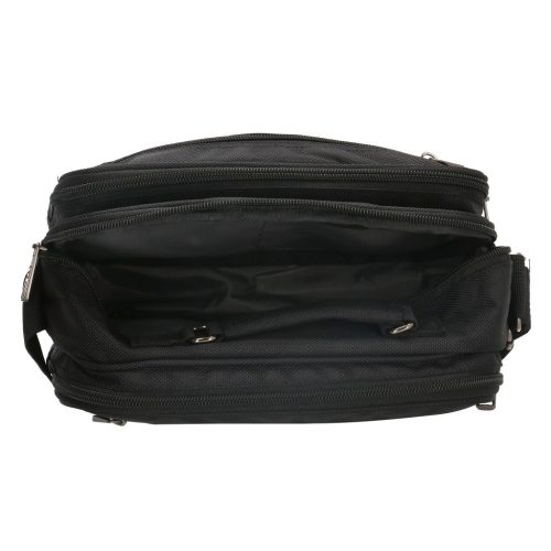 Oldaltáska ENRICO BENETTI Cornell 47147 Fekete Férfi