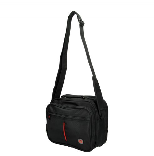 Oldaltáska ENRICO BENETTI Cornell 47147 Fekete Férfi