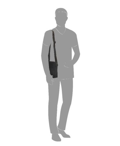 Oldaltáska ENRICO BENETTI Amsterdam 54295 001  Fekete Férfi