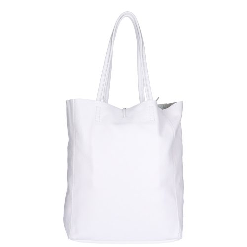 Táska OLASZ BŐR  5228 Fehér kötős női 