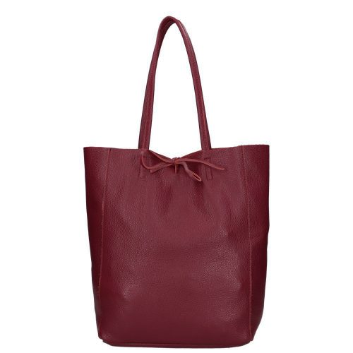 Olasz bőr 5228 berry shopper kötős női válltáska