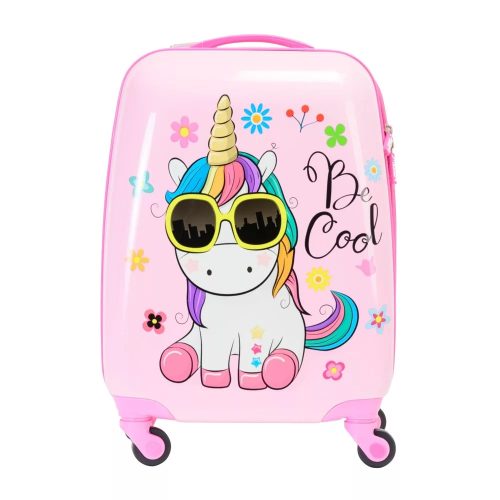 Bontour unikornis műanyag gyerek bőrönd szett