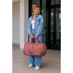 Utazótáska TRAVELITE Kick Off M Rozé közepes edzőtáska