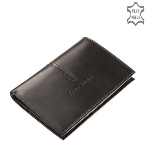 Corvo Bianco CCS826 fekete bőr férfi pénztárca