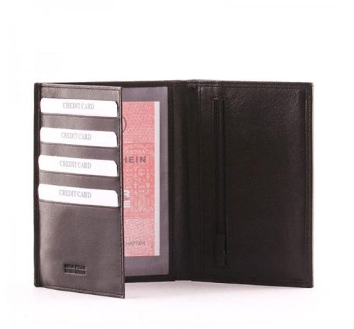 Irattartó N04 Fekete férfi bőr