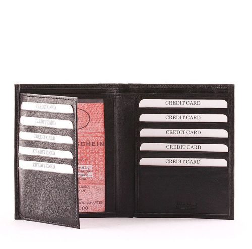 Irattartó N06 Fekete férfi bőr