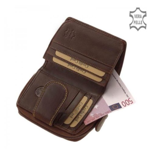 Green  Deed B-3203 barna bőr pénztárca